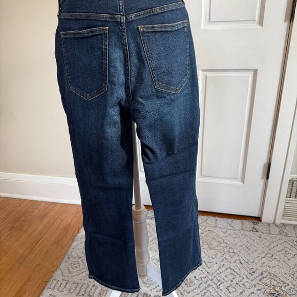 madewell | mid rise kick out jeans | size 29 dark wash - Picture 3 of 4